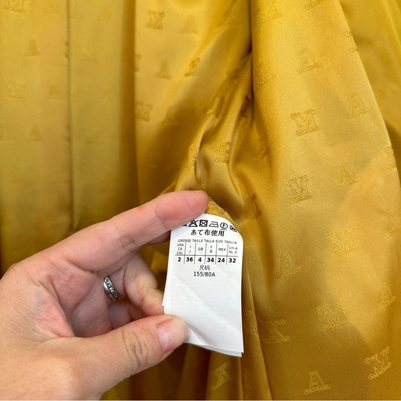 Max Mara Runway Label-cut “Crotone “ Bomber Jacket Sizs: US 2/4 Fall/Winter - Picture 14 of 17
